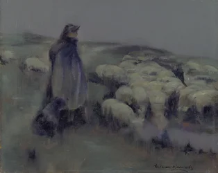 Une bergère, c.1890-95